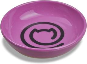img 4 attached to 8 Ounce Special Edition Fuchsia Rose Van Ness Ecoware Cat Dish