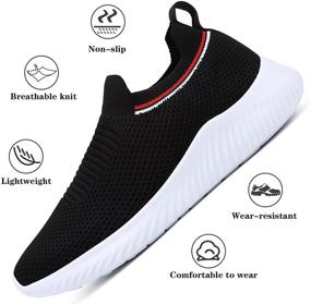 img 3 attached to ANLUKE Walking Sneakers Lightweight Athletic Women's Shoes