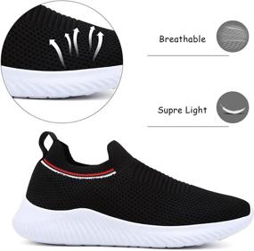 img 2 attached to ANLUKE Walking Sneakers Lightweight Athletic Women's Shoes