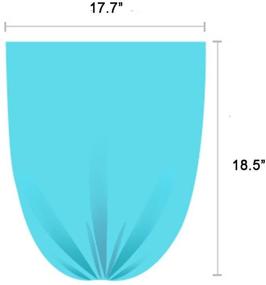 img 1 attached to 🗑️ Cy3Lf 2-галлонные цветные маленькие мешки для мусора - 180 штук/ 6 рулонов