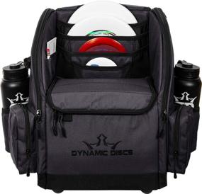 img 1 attached to Dynamic Discs Commander Backpack Disc Golf Bag: Ultimate Storage for 20 Discs, Deep Pockets, and Water Bottle Holders