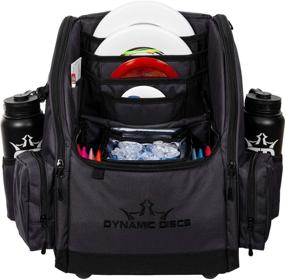 img 4 attached to Dynamic Discs Commander Backpack Disc Golf Bag: Ultimate Storage for 20 Discs, Deep Pockets, and Water Bottle Holders
