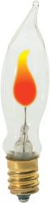 img 1 attached to Satco S3661 💡 Flicker Candelabra Bulb, 2-3 Watts