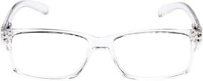 img 1 attached to 👓 Men's and Women's Vintage Reading Glasses