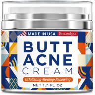 butt and thigh acne clearing cream: made in usa for clearing acne, pimples, and dark spots. moisturize, heal, and see results in 4 days! logo