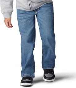 img 4 attached to 👖 Ultimate Durability: LEE Proof Regular Straight Champ Boys' Jeans for Unstoppable Adventures