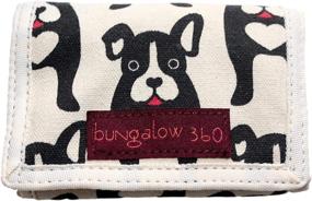 img 4 attached to 👜 Стильный и экологичный: трехслойный веганский кошелек Bungalow 360 для женщин - сумки и кошельки