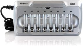 img 4 attached to 🔋 Tenergy TN145 AA AAA Battery Charger: 8-Slot Household Charger for NiMH/NiCd Rechargeable Batteries with LED Indicators