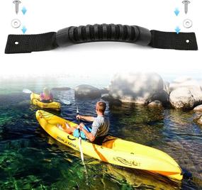 img 2 attached to 🚣 GEUNTECH Kayak Carry Handles: Durable Ocean Perception Water Sport Canoe Boat Accessory