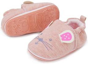 img 1 attached to Stylish & Comfortable LAFEGEN Walking Toddler Slipper Moccasins for Boys