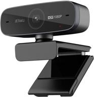 🎥 high definition autofocus 60fps webcam with microphone - ideal for streaming, video calling, and recording jetaku full hd web camera plug and play - windows/android/google/mac compatible logo