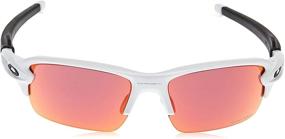 img 3 attached to 🕶️ Stylish Oakley Kids' OJ9005 Flak XS Rectangular Sunglasses: Maximum UV Protection for Young Eyes