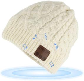 img 4 attached to Беспроводная шапка-бини Музыкальная гарнитура Beanie V5