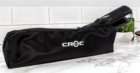 img 1 attached to CROC Heat Proof Pouch: Reliable Protection for Hot Hair Styling Tools