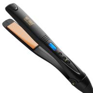 🔥 горячий инструмент pro signature digital ceramic flat iron, 1 дюйм: добейтесь гладкости и шелковистости волос с использованием передовой технологии логотип