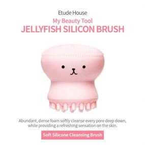 img 3 attached to ETUDE HOUSE My Beauty Tool Silicone Brush - Multi-functional Deep Pore Cleansing Sponge & Brush, Exfoliating, Massage, and Cleansing Soft Brush