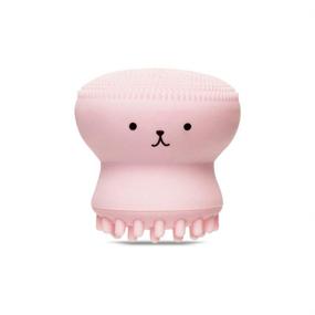 img 4 attached to ETUDE HOUSE My Beauty Tool Silicone Brush - Multi-functional Deep Pore Cleansing Sponge & Brush, Exfoliating, Massage, and Cleansing Soft Brush