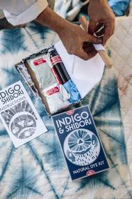 img 2 attached to 🎨 Indigo Shibori Dye Kit with Natural Ingredients