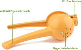 img 1 attached to Lake Tian Metal Lemon Lime Squeezer: The Ultimate Citrus Juicer for Maximum Fruit Juice Extraction