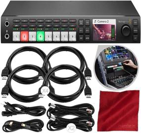 img 4 attached to 🎥 Enhanced Live Production Switcher: Blackmagic Design ATEM Television Studio HD with Complete Accessory Bundle