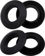 enhance your kayaking experience with betobier 4 pcs universal kayak paddle drip rings - say goodbye to slipping and improve stability (black) logo