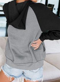 img 1 attached to Ezbelle Hoodies Drawstring Sweatshirts XX Large