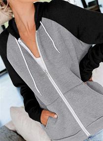 img 3 attached to Ezbelle Hoodies Drawstring Sweatshirts XX Large