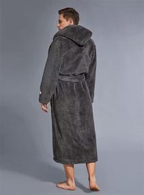 img 3 attached to 👘 Men's Lightweight Luxurious Bathrobe with Pockets - SlumberMee Clothing