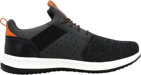 img 3 attached to 👟 Stay in Style with Skechers Classic Fit Delson Camden Black Men's Fashion Sneakers