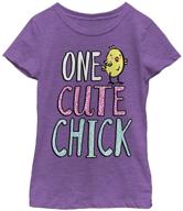 cute chick easter tee for girls: fifth sun's adorable & stylish choice logo