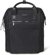 baggallini womens soho backpack black logo