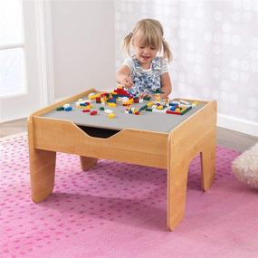 img 3 attached to KidKraft Activity Table Board Natural