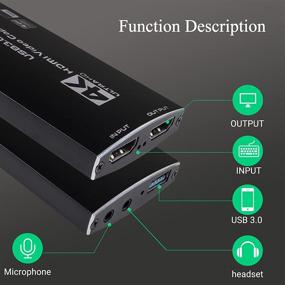 img 2 attached to Микрофон с петлей для потоковой передачи на конференциях совместим с компьютерными компонентами.