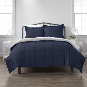 img 4 attached to 🛏️ Linen Market Premium Reversible Comforter Bed Sheet: The Ultimate Down Alternative Luxury