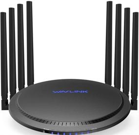 img 4 attached to 🔒 WAVLINK AC3000 Smart WiFi Router - MU-MIMO Tri-Band Gigabit Wireless Internet High Speed Router for Home, Game Streaming with USB 3.0 Ports, Parental Controls & QoS