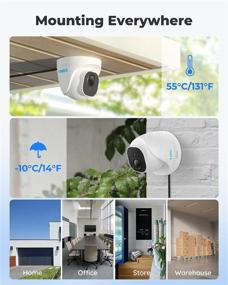 img 2 attached to 📷 REOLINK 5MP 8CH Home Security Camera System: Wired 5MP Outdoor PoE IP Cameras, 8CH NVR with 2TB HDD - 24-7 Recording, RLK8-520D4-5MP