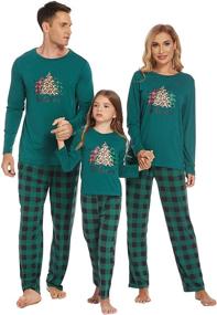 img 4 attached to 🎅 Stylish Ekouaer Christmas Pajamas for Men - Sleepwear Clothing, Perfect for Sleep & Lounge