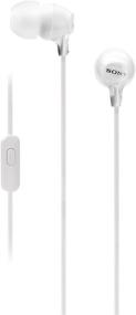 img 4 attached to 🎧 Sony MDR-EX15AP/W EX Earbud Headset White - Audio/Video, MDREX15AP Model
