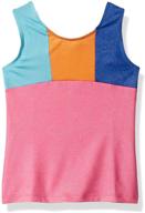 👚 stylish and functional: jacques moret girls' gymnastics tank top логотип