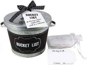 img 1 attached to 📋 Young's 7-Inch Metal Bucket List Bucket
