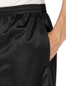 img 2 attached to 🏀 Loose-Fit Mesh Basketball Short for Men - Amazon Essentials