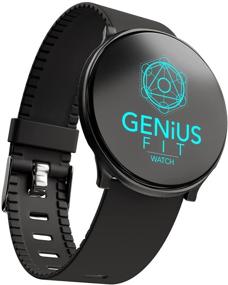 img 4 attached to Advanced Fit Watch: Monitors Blood Pressure, Heart Rate, and Body Temperature. Waterproof, Compatible with Fitness Trackers for Android and iOS. Includes Step Counter, Multi-Sport Tracking, Sleep Quality Mode, and Extended Battery Life.