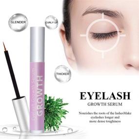 img 3 attached to 👁️ Enhancing Eyelash Growth Serum: Natural Formula for Stronger, Thicker and Longer Lashes, Rapid Brow Growing Treatment