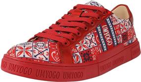 img 4 attached to 👟 Colorful Original Athletic Men's Shoes - UMYOGO Skateboarding