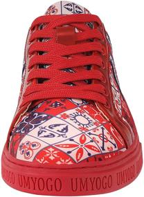 img 2 attached to 👟 Colorful Original Athletic Men's Shoes - UMYOGO Skateboarding