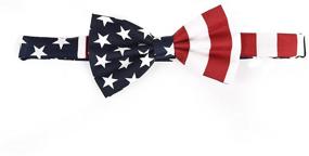 img 3 attached to American Flag Mens Patriotic BOWTIE