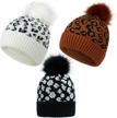 danmy beanie knitted earmuffs black 3pcs outdoor recreation in outdoor clothing logo