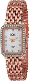 img 1 attached to Burgi Womens BUR098RG Tone Gold Stainless