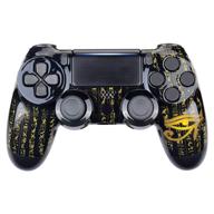 🎮 extremerate eye of providence origins faceplate cover for ps4 slim pro controller - custom front housing shell for ps4 controller cuh-zct2 jdm-040/050/055 (controller not included) логотип