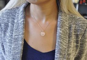 img 1 attached to 🔹 Alpha Phi Jewelry: Necklace, Bangle Bracelet, and Charm - NAVIKA GIRL